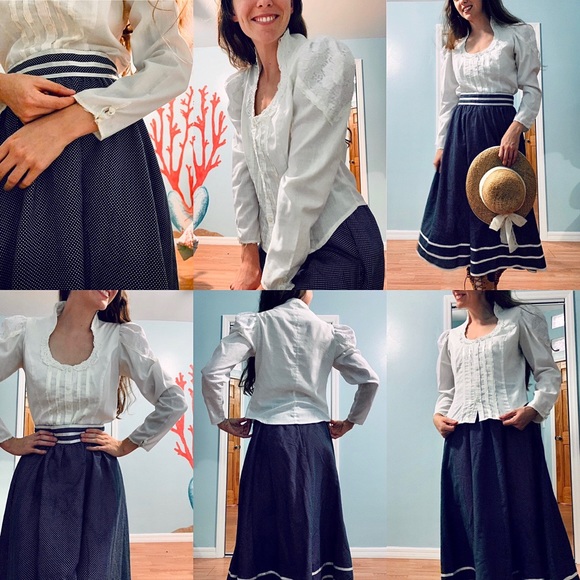 SOLD Jessica’s Gunnes Button Down Blouse - Picture 3 of 4